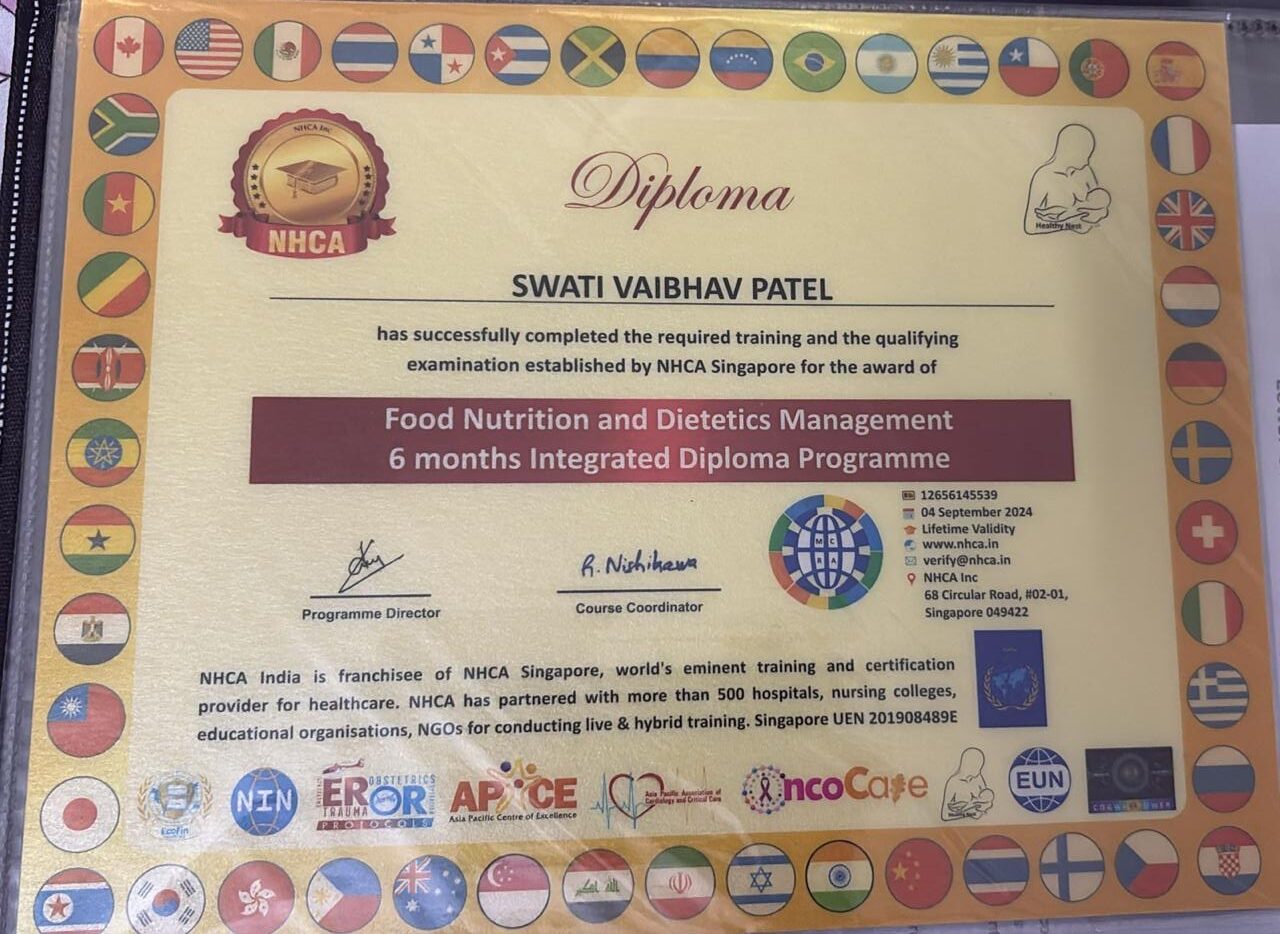 Diploma in Food, Nutrition and Dietetics Management